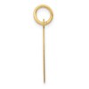 Black Bow Jewelry 14k Yellow Gold Madison Collection LG Classic Script Initial D Pendant - 2 of 4