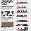 10-Layer 9-Lattice Shoe Rack, Coffee Non-Woven Fabric Shoe Storage Organizer (Steel & Plastic Frame), Space-Saving, Easy to Install - 3 of 4