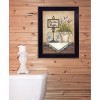 "Powder Room" by Mary Ann June, Ready to Hang Framed Print, Black Frame - 2 of 4