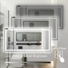 LED Bathroom Mirror with Anti-Fog and Touch Sensor Modern Frameless Vanity Mirror - 4 of 4
