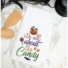 C&F Home All About The Candy Halloween Cotton Embroidered Flour Sack Kitchen Dishtowel - 2 of 3