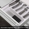 LunaLulinlk 48-Pieces Silverware Set for 8, Stainless Steel Flatware Cutlery Utensil Set forks and Spoons - 2 of 4