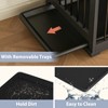 FUFU&GAGA Indoor Furniture Style Dog Kennel with Removable Divider for 2  Dogs - 3 of 4