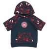Marvel Spider-Man French Terry Pullover Hoodie and Shorts - 2 of 4