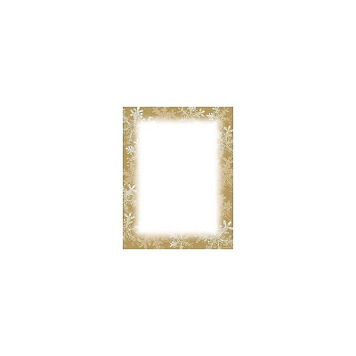 Great Papers Frosted Holiday Wishes Letterhead 8.5"W x 11"L 250/Pack (2011593)