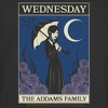 Juniors Womens Wednesday The Addams Family Card T-Shirt - 2 of 4