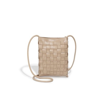FATMOON Woven Small Crossbody Bags Cell Phone Purse for Women Teen Girls Small Shoulder Phone Bag