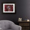 Trademark Fine Art - Kurt Shaffer Abstract Fireworks 2020 14 Matted Framed Art - 2 of 4