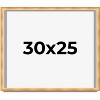 PosterPalooza | Minimalist Shadow Box Brown Picture Frame - UV Acrylic, Backing Board, Hanging Hardware - 2 of 4