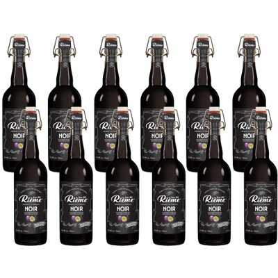 Rieme Noir Black Currant Sparkling Refresher - Case of 12/25.4 oz