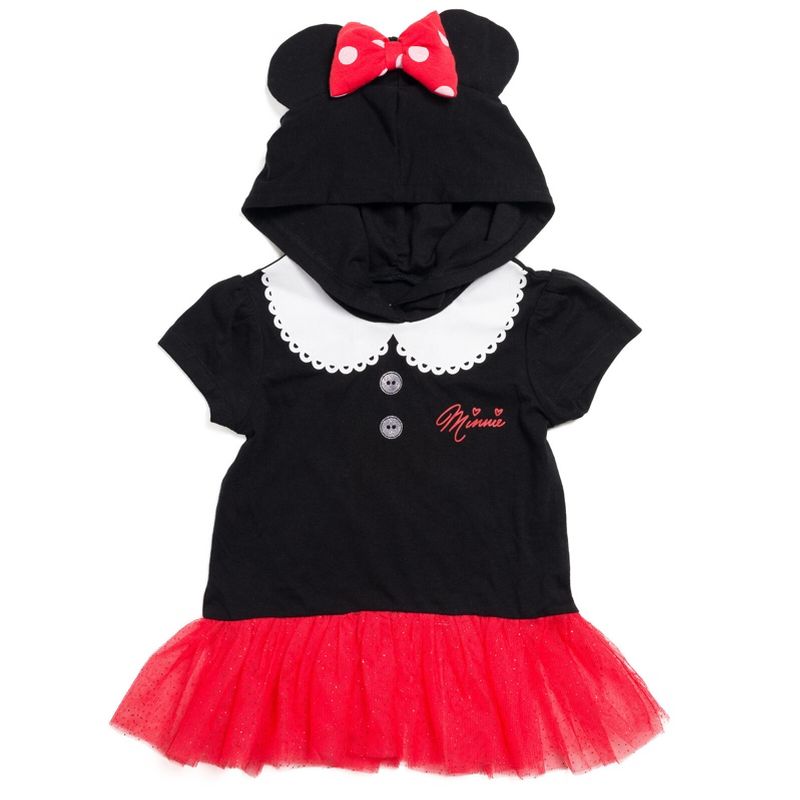 Disney Minnie Mouse Winnie the Pooh Pixar Toy Story Mickey Mouse Girls Cosplay T-Shirt Dress and Leggings Outfit Set Little Kid to Big Kid, 3 of 9