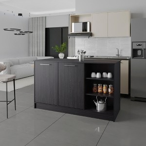Kitchen Island with Two Large Cabinets for Kitchen, Dinning Room - 1 of 4