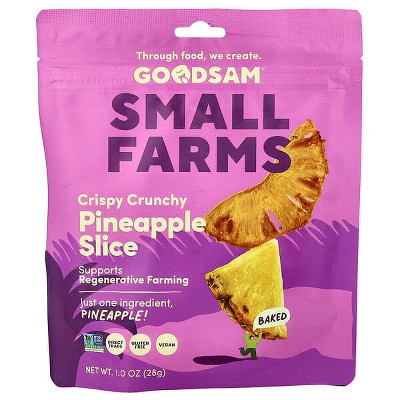 GoodSam Small Farms Crispy Crunchy Pineapple Slice, 1 oz