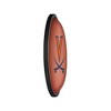 College Football Pigskin Design Oval Slimline Lighted Wall Sign - 3 of 4