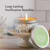 Magnificent 101 Long Lasting Pure White Sage Candle - 6 Oz - 35 Hour Burn Time - All Natural, Paraffin Free Candle to Cleanse - 2 of 4