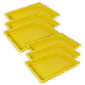 Romanoff Medium Creativitray®, Yellow, Pack of 6 - 1 of 3
