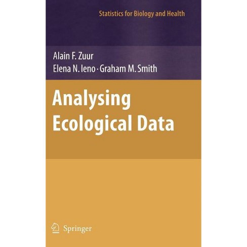 Analyzing Ecological Data - (Statistics for Biology and Health) by Alain  Zuur & Elena N Ieno & Graham M Smith (Hardcover)