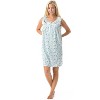 Casual Nights Women's 2 Piece Floral Robe and Gown Set - 4 of 4