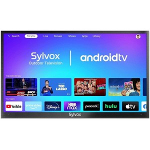 SYLVOX Outdoor TV 43" Deck Pro Series 4K UHD Smart TV with Voice Assitant - 1 of 3