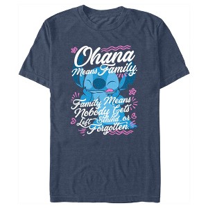 Men's Lilo & Stitch Ohana Means Family T-Shirt - 1 of 4