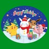 Boy's Pokemon Christmas Happy Holidays Snowman T-Shirt - 2 of 4