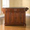 Alexandria Stainless Steel Top Kitchen Island - Crosley - 2 of 4