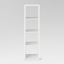 Tall Narrow Bookcase Target, Tall Skinny Bookcase With Doors
