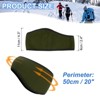 Unique Bargains Polar Fleece Stretchy Running Jogging Sweatband Ear Warmer Headband - 2 of 3