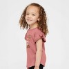 The Juniper Shop Howdy Partner Dog Toddler Flutter Sleeve Tee - 2 of 2