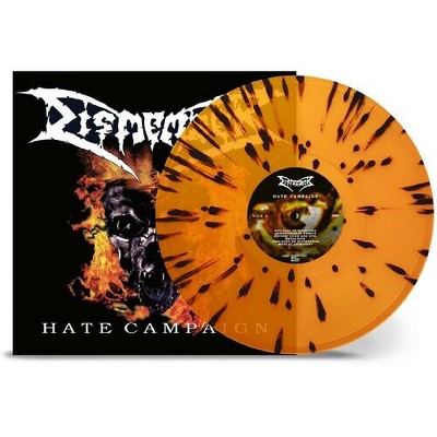 Dismember - Hate Campaign - Transparent Orange W/ Black Splatter (Vinyl)