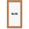 PosterPalooza | Panoramic Classic Brown Picture Frame - UV Acrylic, Foam Board Backing, Hanging Hardware - 2 of 4