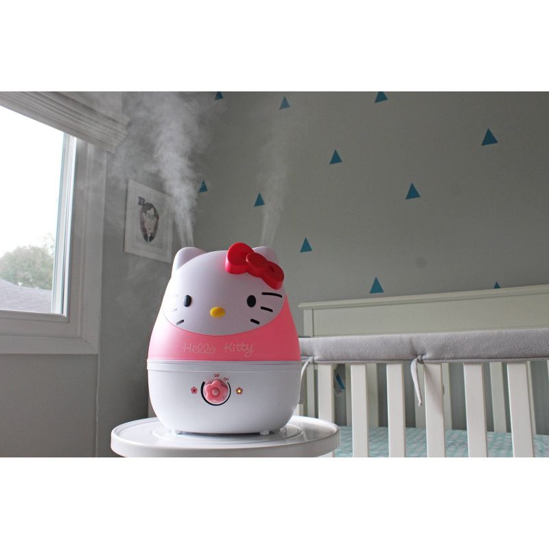 Crane Adorable Hello Kitty Ultrasonic Cool Mist Humidifier - 1gal, 4 of 8