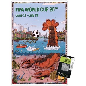 Trends International FIFA World Cup 2026 - Boston Unframed Wall Poster Prints - 1 of 4
