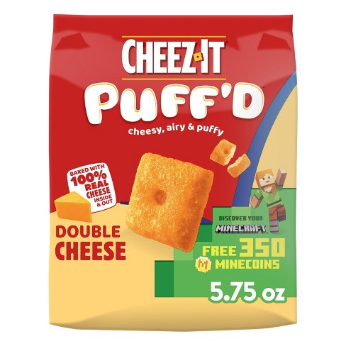 Cheez-it Puff'd Double Cheese Crackers - 5.75oz : Target