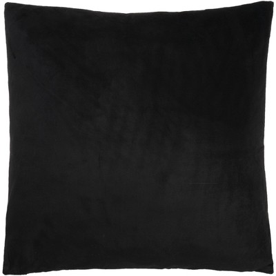 Black Velvet Skull 20" x 20" Throw Pillow