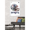 Trends International NFL New England Patriots - Drip Helmet 20 Framed Wall Poster Prints - 2 of 4