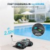 VINGLI Cordless Robotic Pool Cleaner,Automatic Swimming Pool Vacuum, for Above Ground and Inground Pools,Auto Docking - 3 of 4
