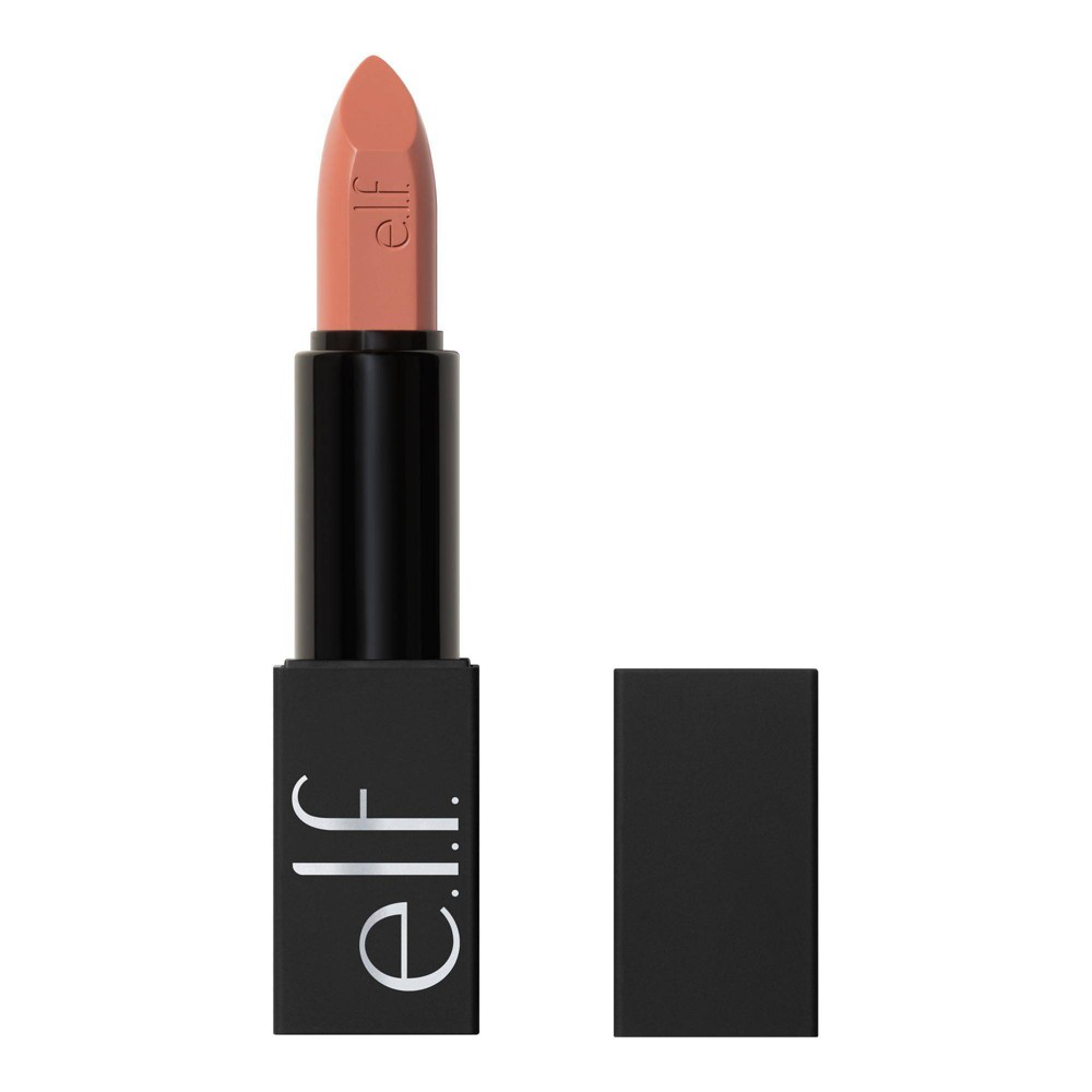Photos - Other Cosmetics ELF e.l.f. O FACE Satin Lipstick - Dirty Talk - 0.13 oz 