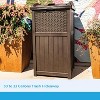 Commercial Outdoor Trashcan Hideaway with Lid for 30 to 33 Gallon Trash Bags for Garage, Backyard, or Garden - 2 of 4