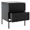 Zadie 2 Drawer Rattan Nightstand - NST5007 - Safavieh - 3 of 4