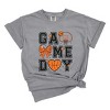 Simply Sage Market Basketball Game Day Coquette Garment Dyed Tee - 2 of 4