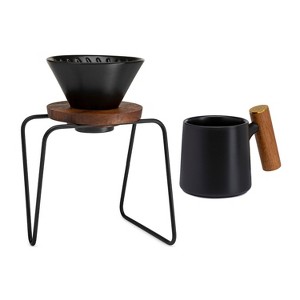 ChefWave Coffee Enthusiast Bundle Set - Pour Over Coffee Maker Set w/ Coffee Mug - 1 of 3