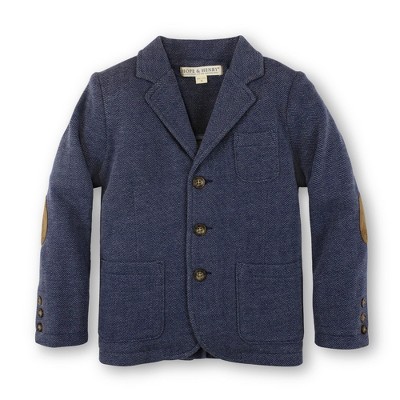 Hope & Henry Boys' Fleece Suit Blazer, Kids, 6