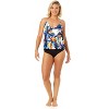 Women's Riviera Floral Easy Triangle Tankini Swim Top - 3 of 4