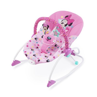 minnie mouse baby bouncer & rocker chair