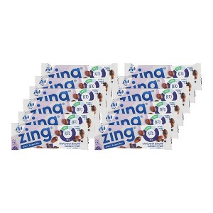 Zing Chocolate Almond Cacao Crunch Plant-Based Bar - 12 bars, 1.48 oz - 1 of 3