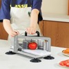 VEVOR Commercial Tomato Slicer, 3/8 inch Tomato Cutter Slicer, Stainless Steel Heavy Duty Tomato Slicer Machine, Manual Tomato Slicer - 2 of 4