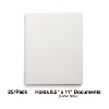 Staples School Grade 2 Pocket Folder White 25/Box (50760/27537-CC) - 2 of 3
