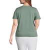 Lands' End Women's Relaxed Supima Cotton T-Shirt - 2 of 3