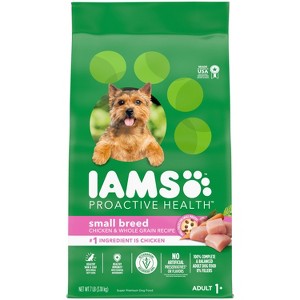 IAMS Proactive Health Chicken and Whole Grains Flavor Small Breed Dry Dog Food - 1 of 4